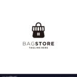 shopping bag and store icon logo design vector 40783888